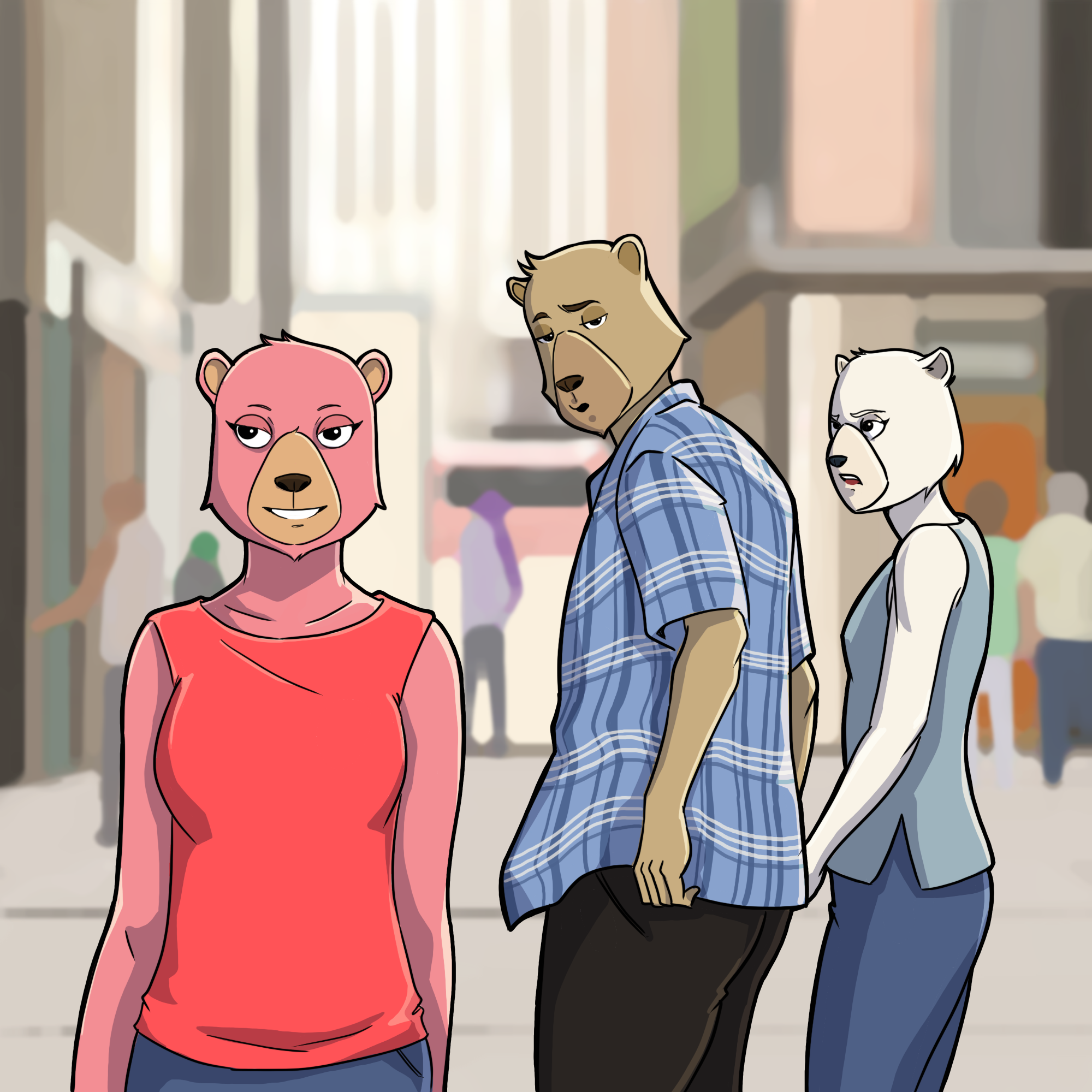 Distracted boyfriend